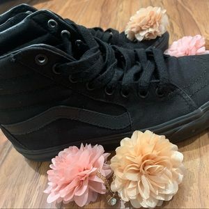 VANS All Black High Tops